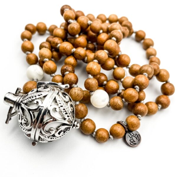Kalesi's Duft und Klang Mala IN SILBER